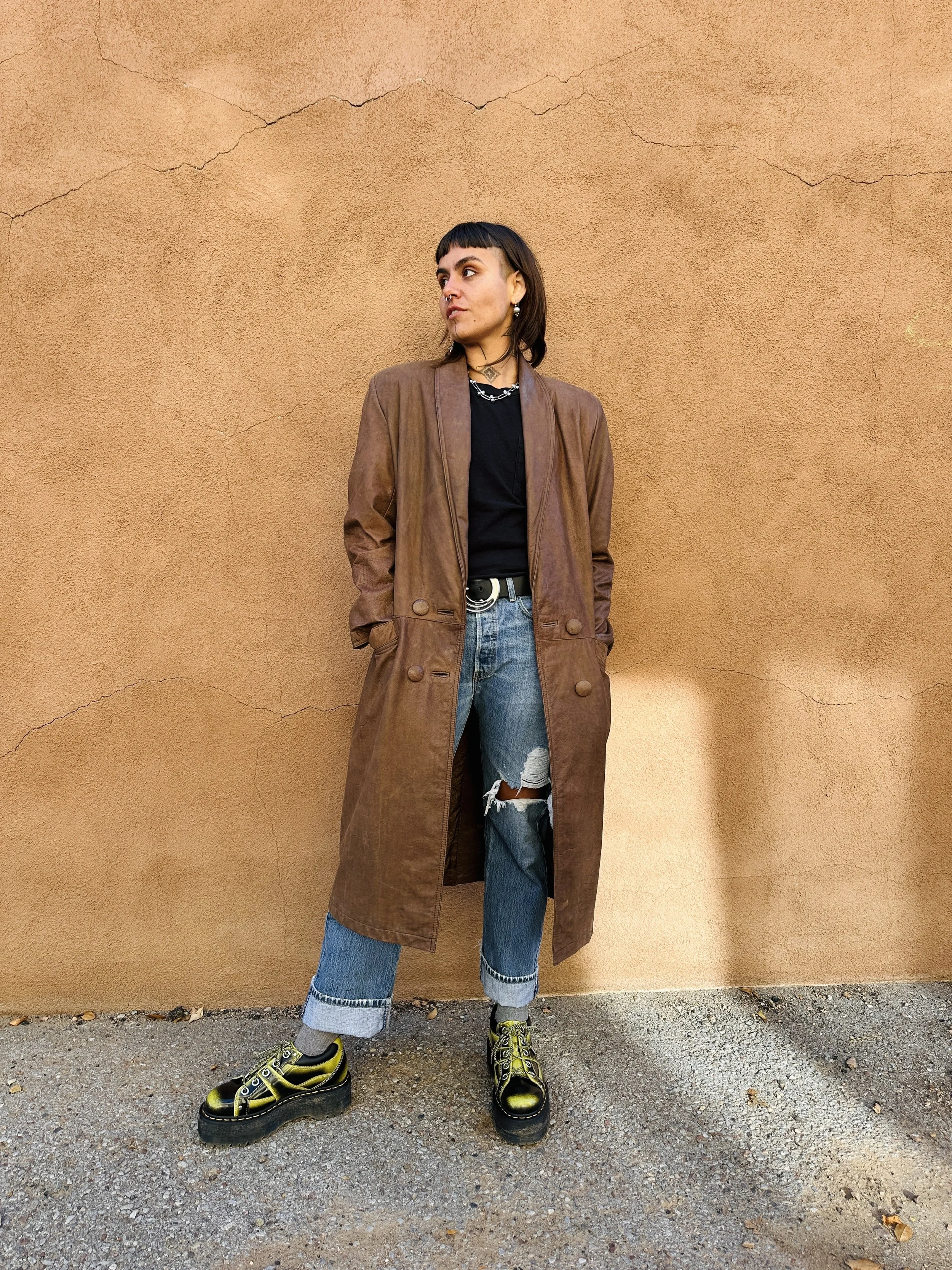 1960s Vintage McGreggor Suede Leather Sherpa Jacket — ESPERANZA